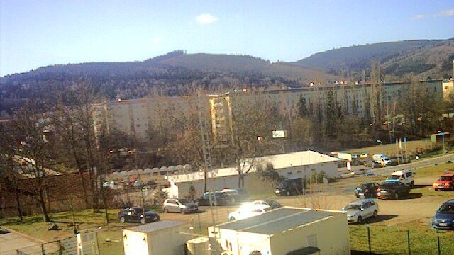 Webcam der Wetterstation der TU Ilmenau im März