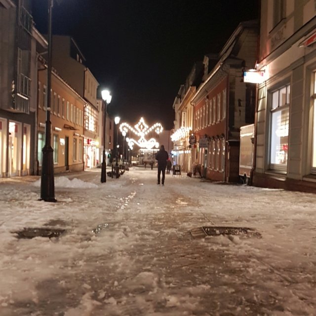 Weihnachtsillumination Friedrich-Hofmann-Straße