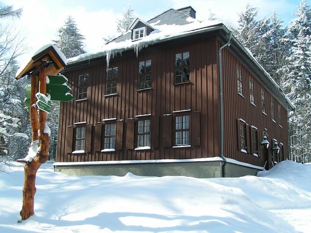 Winter am Jagdhaus Gabelbach