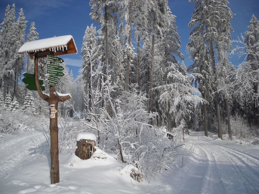 Wanderwegweiser Hirtenwiese