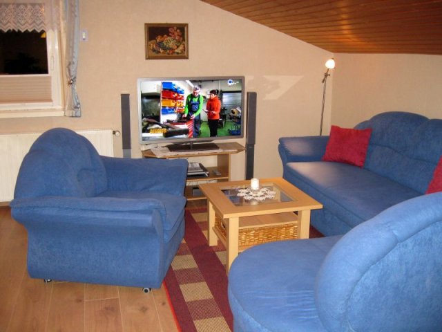 Ferienwohnung Edgar Bradsch Wohnzimmer