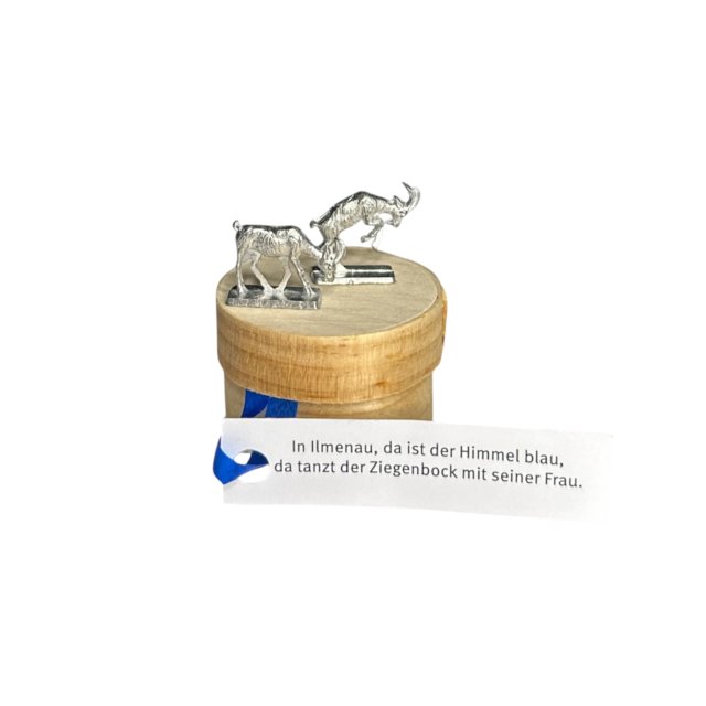 Ziegenpärchen aus Zinn I 3,30 €