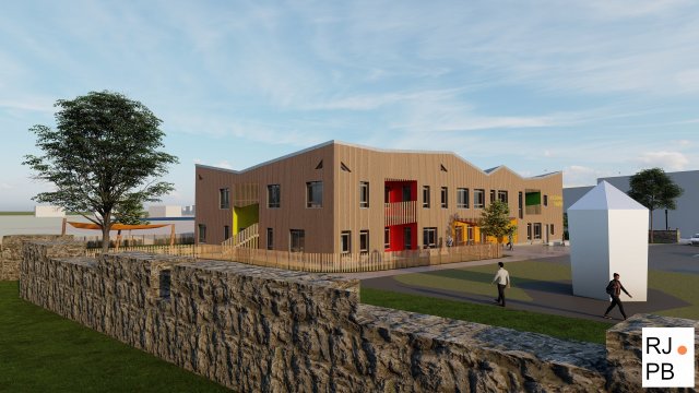 Grundsteinlegung für neuen Kindergarten im Ilmenauer Ortsteil Stadt Gehren