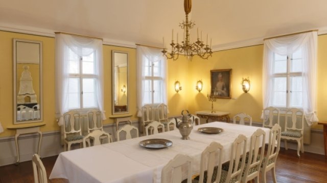 Festsaal im Museum Jagdhaus Gabelbach