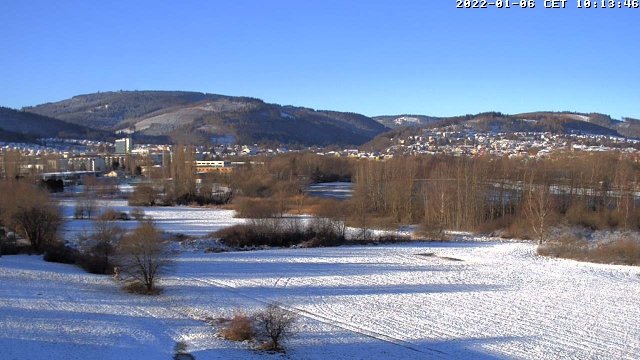 Webcam des Informationstechnikzentrum Bund (ITZBund) im Januar