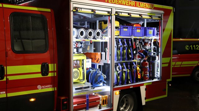 Neues Feuerwehrfahrzeug im Ilmenauer Ortsteil Stützerbach übergeben