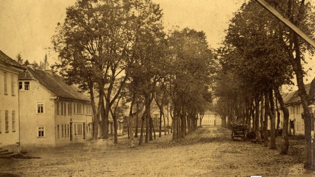 Lindenstraße Richtung Hotel Tanne (1874)