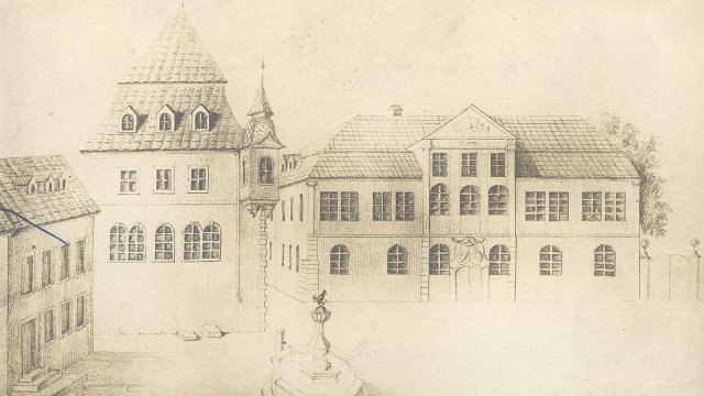 Rathaus mit Amtshaus (1844)
