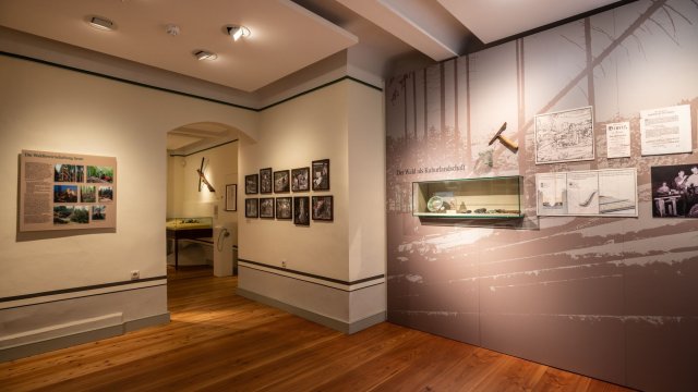 Museum Jagdhaus Gabelbach - Ausstellung im Erdgeschoss