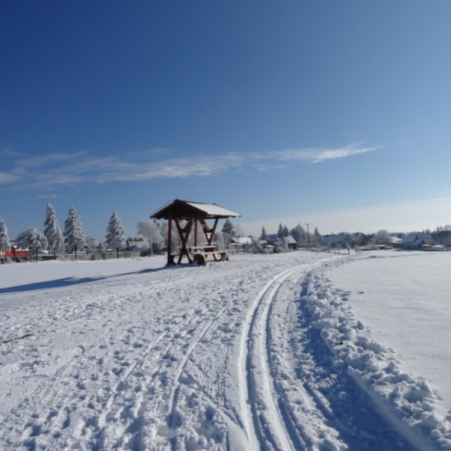 Frauenwald Aussichtspunkt Winter
