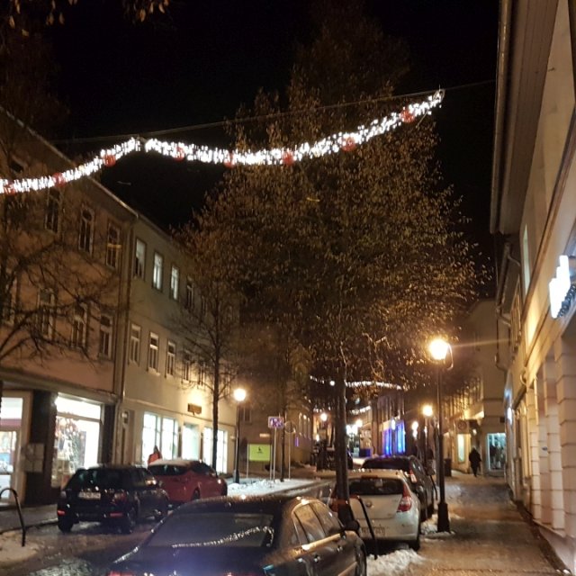 Weihnachtsillumination Marktstraße