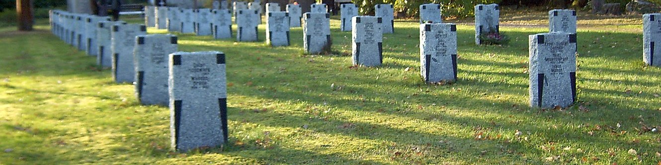 Kriegsgräber auf dem Ilmenauer Friedhof