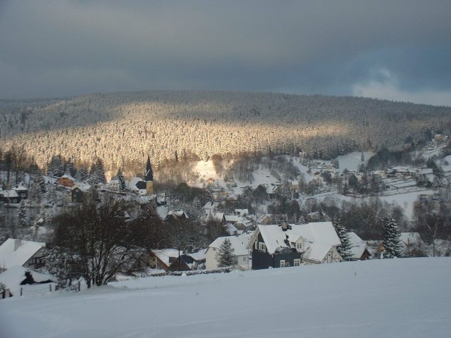 Ferienhaus Am Reifberg Winterausblick
