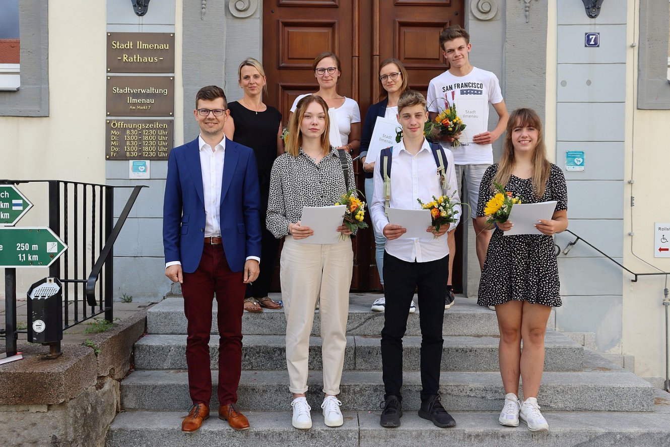 Neue Auszubildende ab September 2022 in der Stadtverwaltung Ilmenau