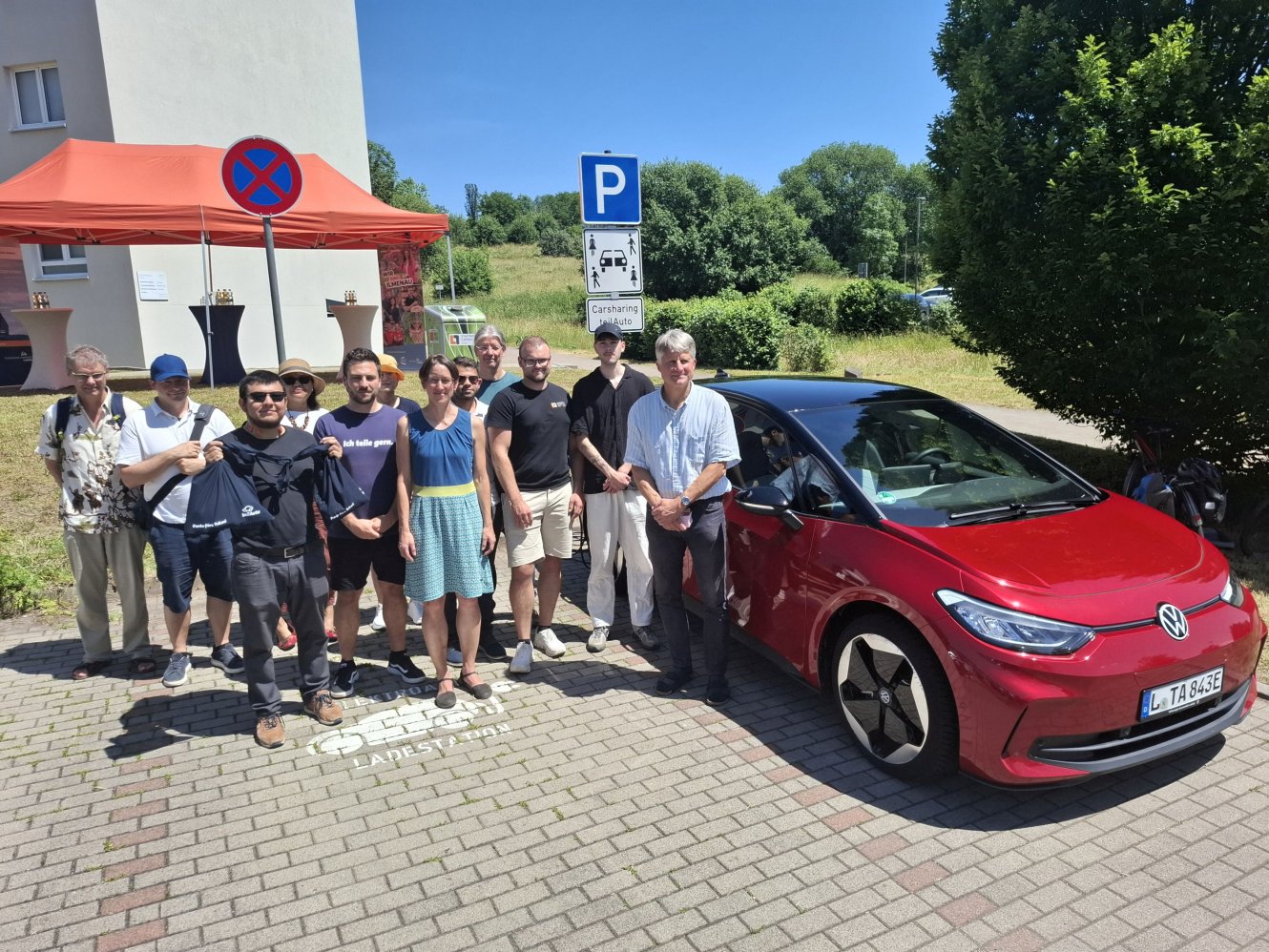 teilAuto Einweihung TU Ilmenau