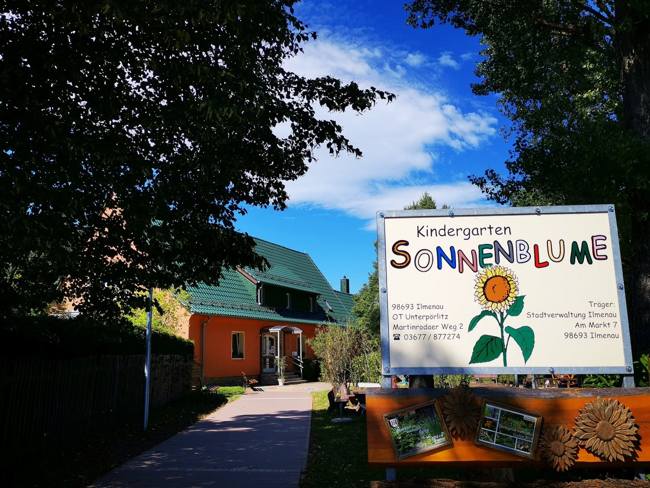 Kindergarten Sonnenblume - Außenansicht