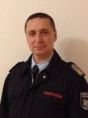 Stadtbrandmeister Andreas Meißler