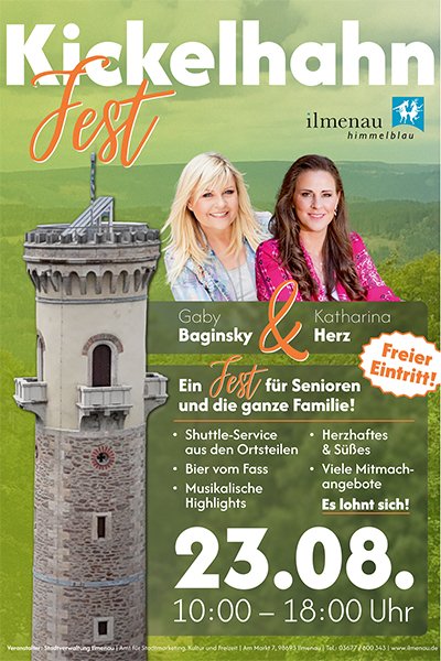 Plakat Kickelhahnfest 2026